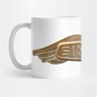 Singer 1930s classic car logo Mug